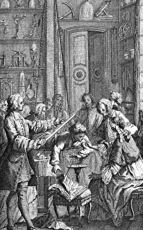 Machine Prints: Jean-Antoine Nollet, French Physicist