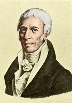 1829 Prints: Jean-Baptiste Lamarck, French Naturalist