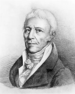 1829 Prints: Jean-Baptiste Lamarck, French Naturalist