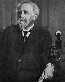 Number Prints: Jean Baptiste Perrin, French Physicist