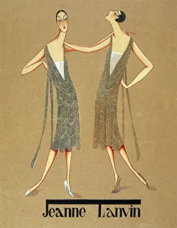 2015 Prints: Jeanne Lanvin Fashion Design, 1925