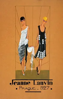 2015 Prints: Jeanne Lanvin Fashion Design, 1927