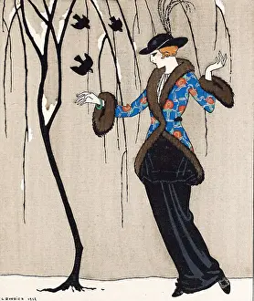 Arts Prints: Jeanne Paquin Fashion Design, 1912
