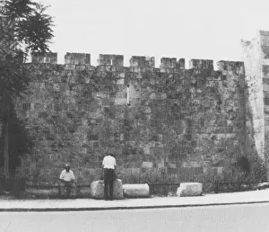 11th Prints: Jerusalem City Wall, Historic Site
