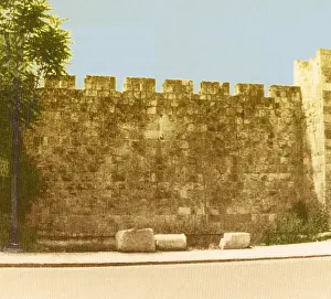 11th Prints: Jerusalem City Wall, Historic Site