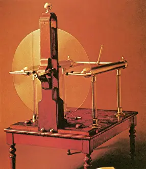 Object Prints: Jesse Ramsden, Electrostatic Generator, 18th Century