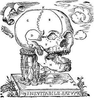 Iconography Prints: Johann Dryander, Inevitabile Fatum, 1537