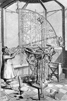 Observatory Prints: Johannes Hevelius, Polish Astronomer