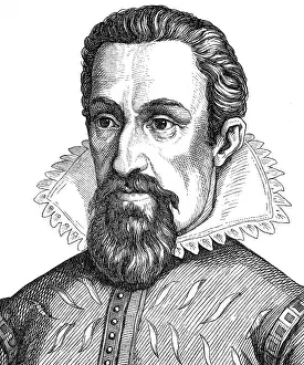 Mathematician Prints: Johannes Kepler, German Mathematician and Astronomer