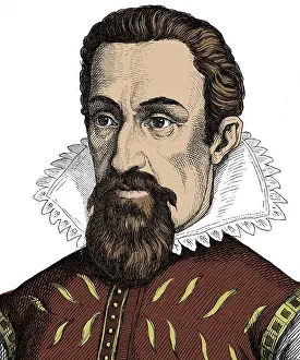 Revolutionary Prints: Johannes Kepler, German Mathematician and Astronomer