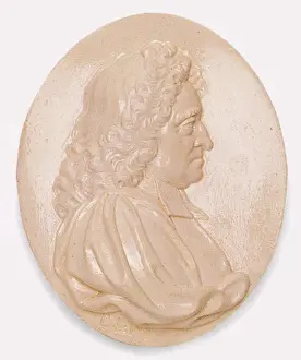 Observatory Prints: John Flamsteed, English Astronomer