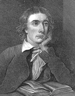 January Prints: John Keats, English Romantic Poet
