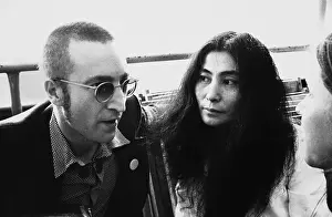 Misc Prints: John Lennon and Yoko Ono, 1974