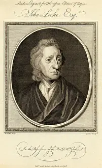 Enlightenment Prints: John Locke, English Philosopher