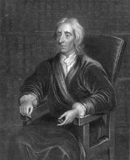 Enlightenment Prints: John Locke, English Philosopher