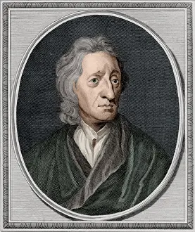 Enlightenment Prints: John Locke, English Philosopher
