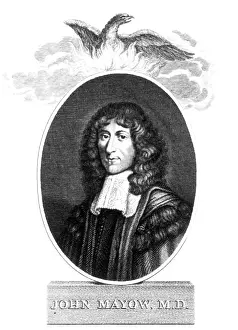 Physiologist Prints: John Mayow, English Pneumatic Chemist and Physiologist