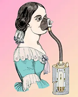 Mask Prints: John Snow's Chloroform Inhaler, 1850s