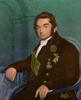 Swedish Prints: Jons Jacob Berzelius, Swedish Chemist