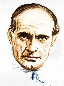 Essayist Prints: Jose Ortega y Gasset, Spanish Philosopher