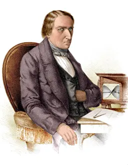 Europe Prints: Josef Ressel, Austrian-Czech Inventor