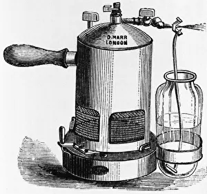 Steam Prints: Joseph Lister, Antiseptic Sprayer, 1882