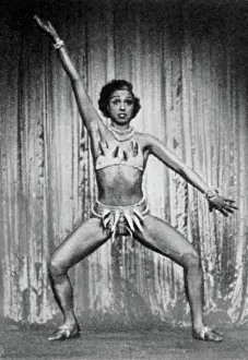 Actor Prints: Josephine Baker, American Entertainer