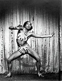 Actor Prints: Josephine Baker, American Entertainer
