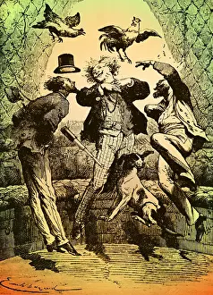 Floating Prints: Jules Verne, 'From the Earth to the Moon', 1865