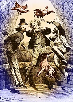 France Prints: Jules Verne, 'From the Earth to the Moon', 1865