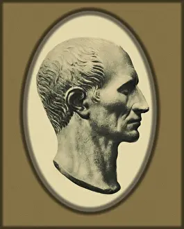 Conqueror Prints: Julius Caesar, Roman General and Statesman