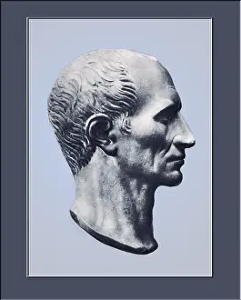 Sculpture Prints: Julius Caesar, Roman General and Statesman