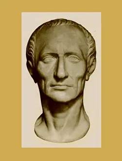 Roman Prints: Julius Caesar, Roman General and Statesman