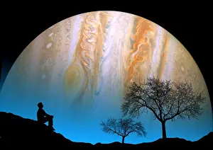 Silhouette Prints: Jupiter
