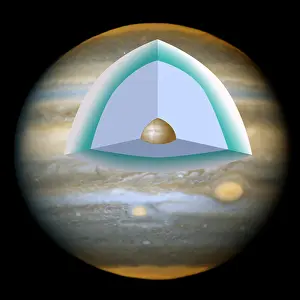 Science Source Collection Prints: Jupiter's Interior