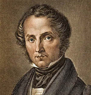 Agricultural Prints: Justus von Liebig, German Chemist