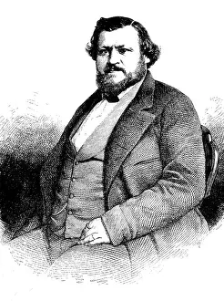 Sciences Prints: Karl Vogt, German Natural Scientist