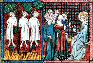 14th Prints: King Louis IX of France Passes Judgement