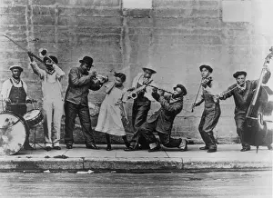 Trumpeter Prints: King Oliver's Creole Jazz Band