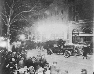 Theater Prints: Knickerbocker Storm Damage, 1922