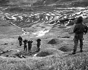 Cavalry Prints: Korean War, POWs, 1951