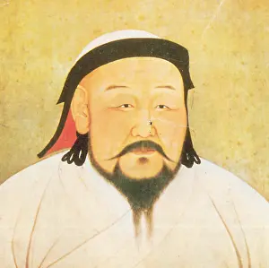 World Leaders Prints: Kublai Khan, Emperor of China, Yuan Dynasty