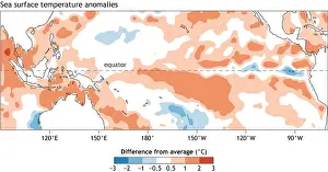 Meteorology Prints: La Nina Forecast, 2016