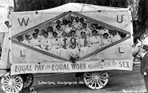 Federal Prints: Labor Day Parade, 1910