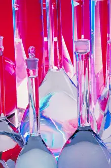 Flask Prints: Laboratory glassware