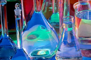 Flask Prints: Laboratory Glassware