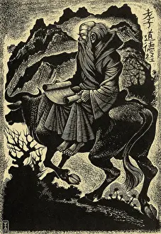 Taoism Prints: Laozi, Ancient Chinese Philosopher