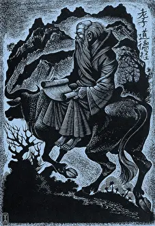 Taoism Prints: Laozi, Ancient Chinese Philosopher