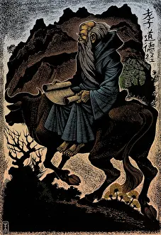Taoism Prints: Laozi, Ancient Chinese Philosopher