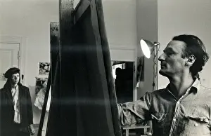 Famous People Prints: Larry Rivers in His Studio, 1964